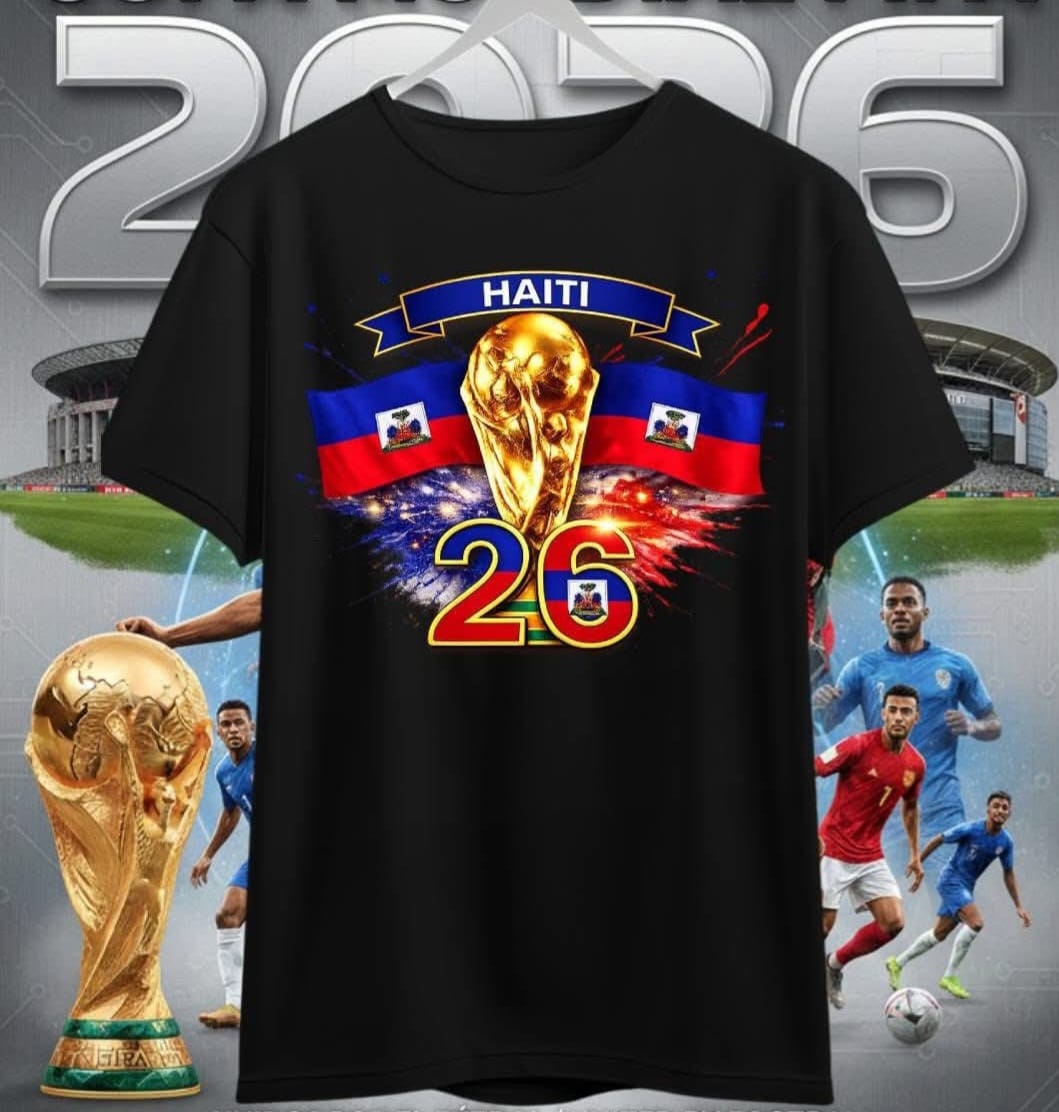T-shirt Haïti coupe du monde 2026