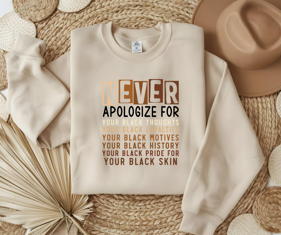 Crewneck Black Month History/ Mois de l'Histoire des Noirs