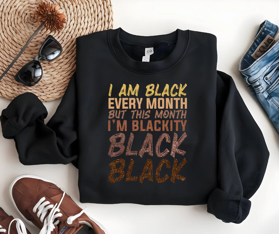 Crewneck Black Month History/ Mois de l'Histoire des Noirs