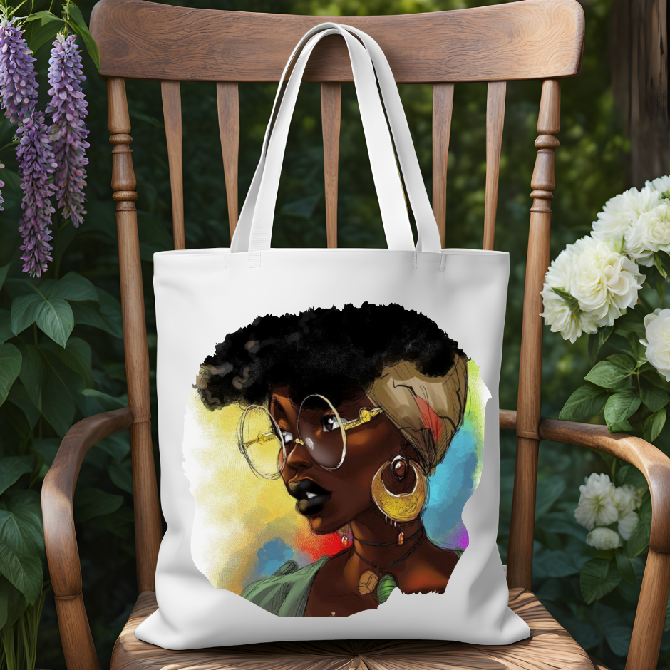 Tote Bag Avec motif Haïti