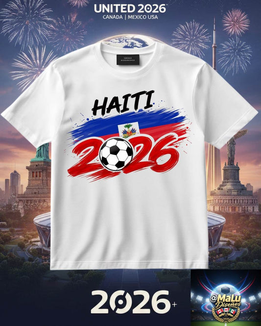 T-shirt Haiti coupe du monde 2026